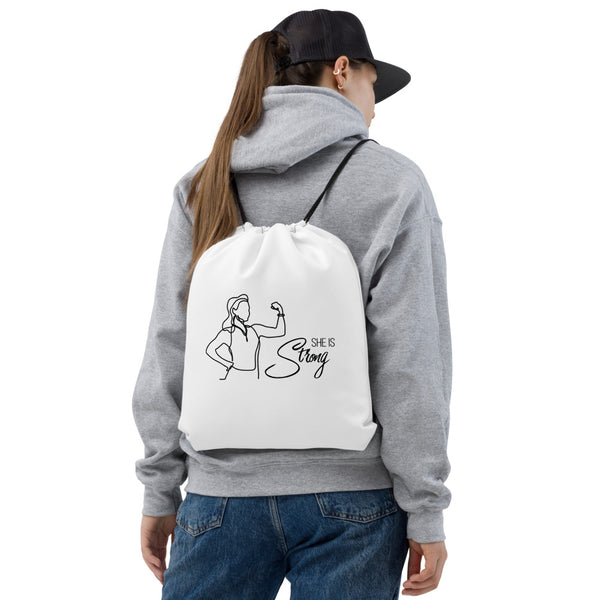 Drawstring Bag - She Is Strong